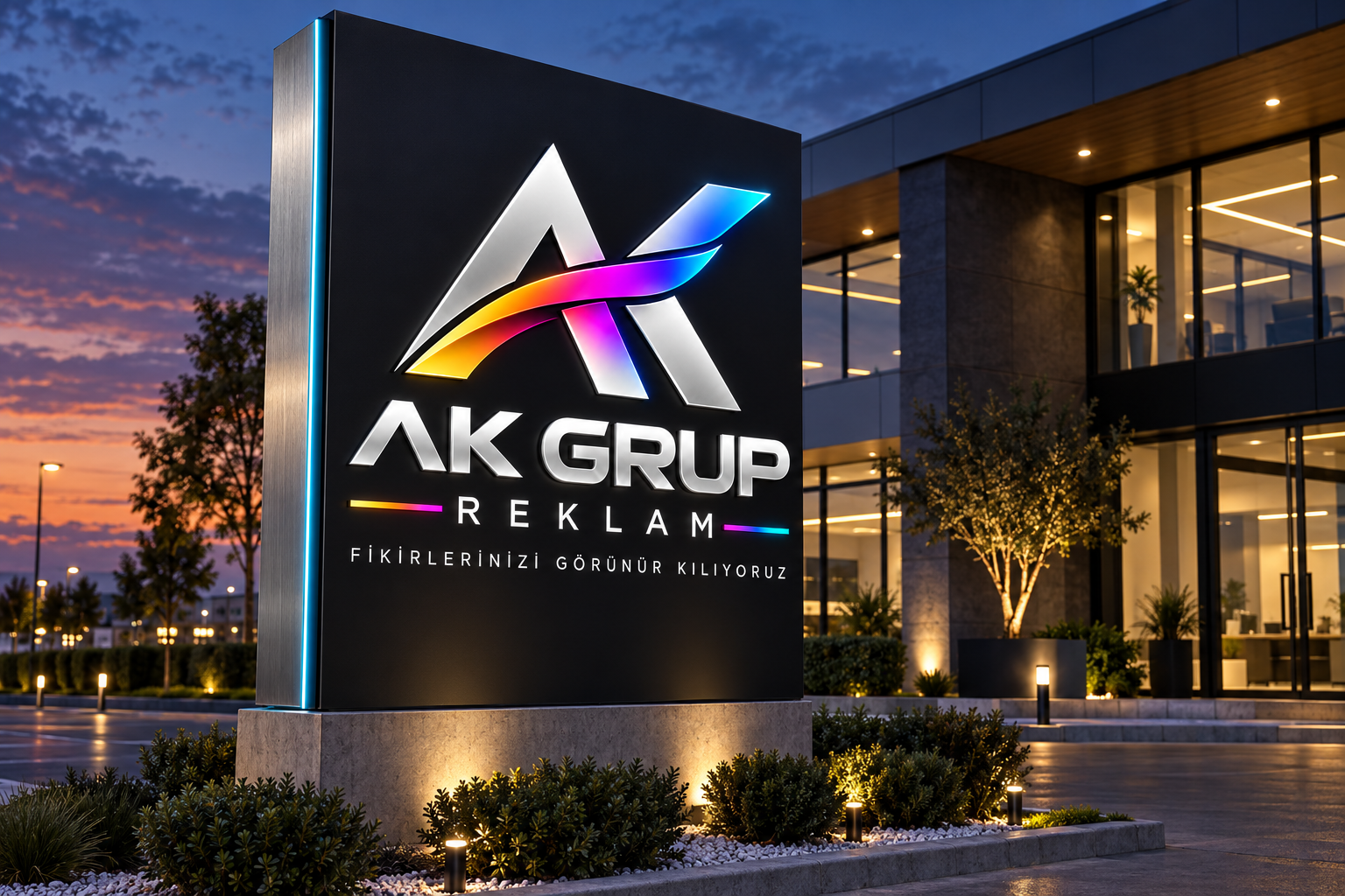 AK Grup Reklam logosu