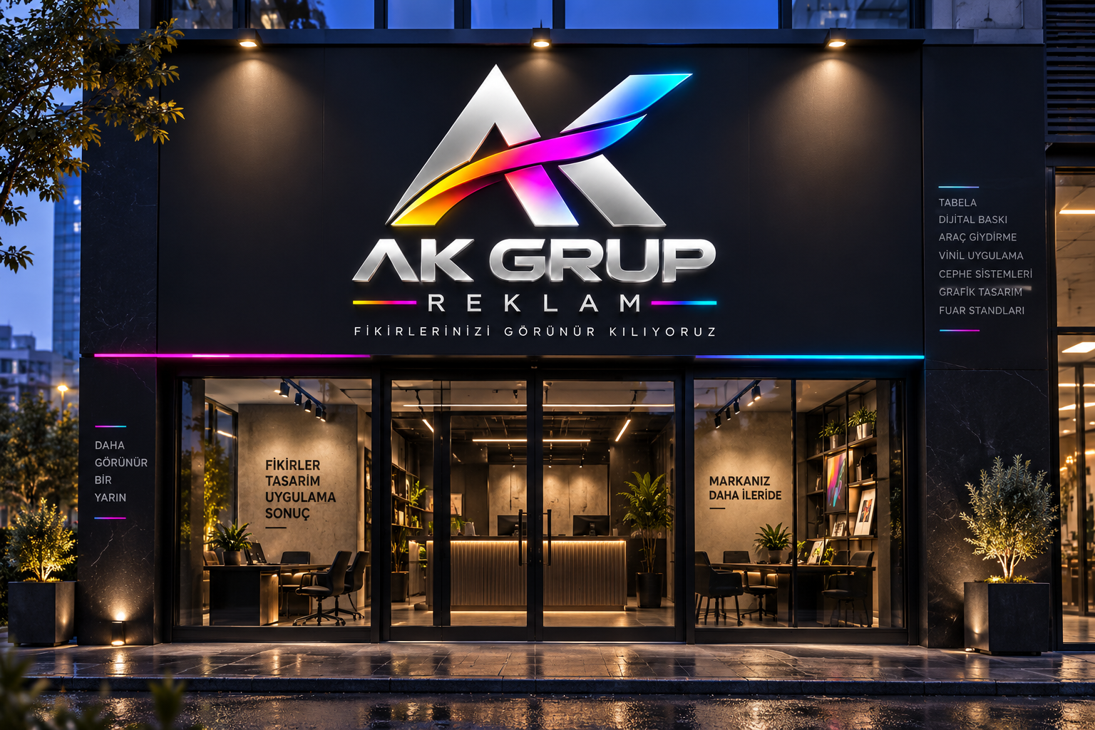 AK Grup Reklam logosu