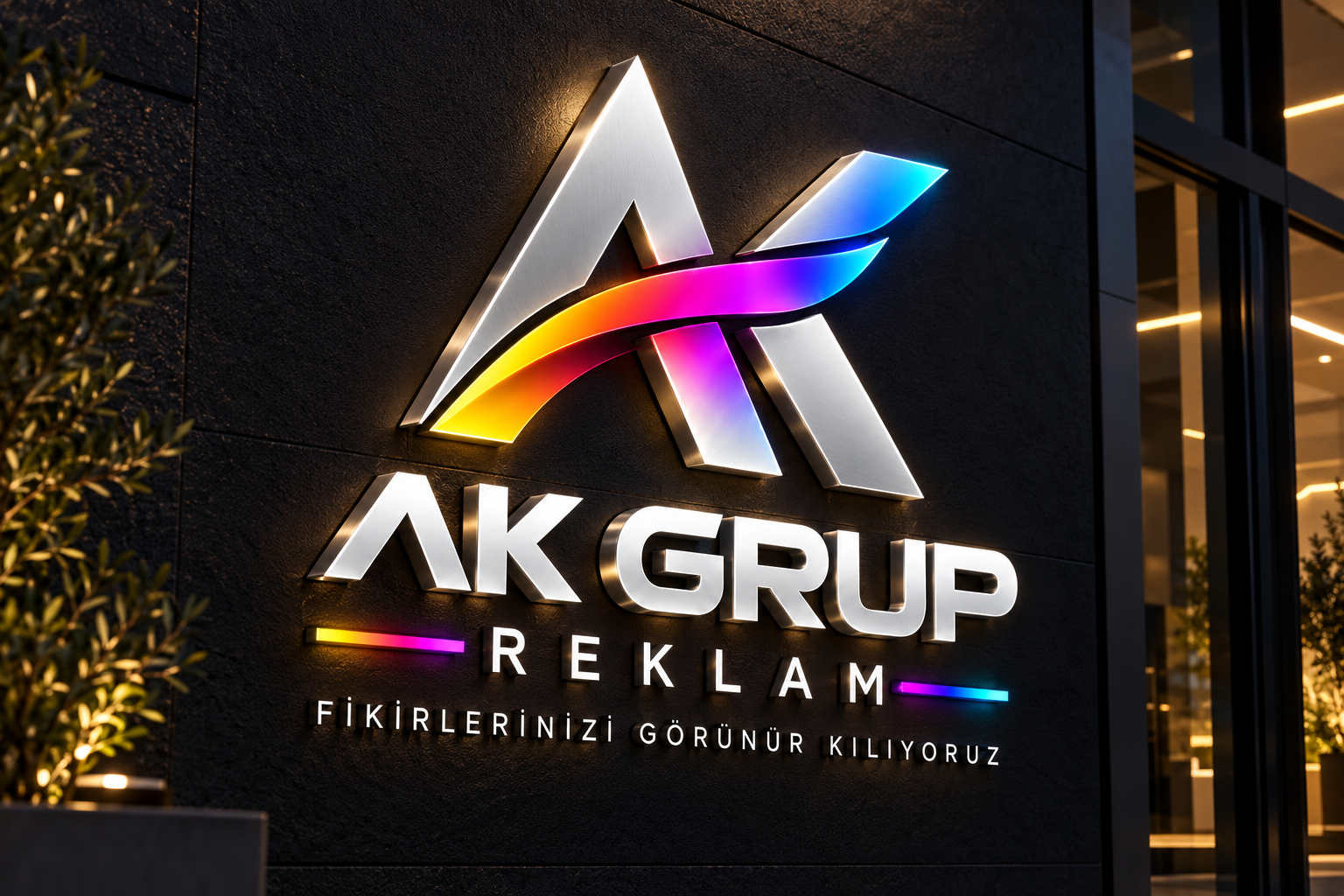 AK Grup Reklam logosu